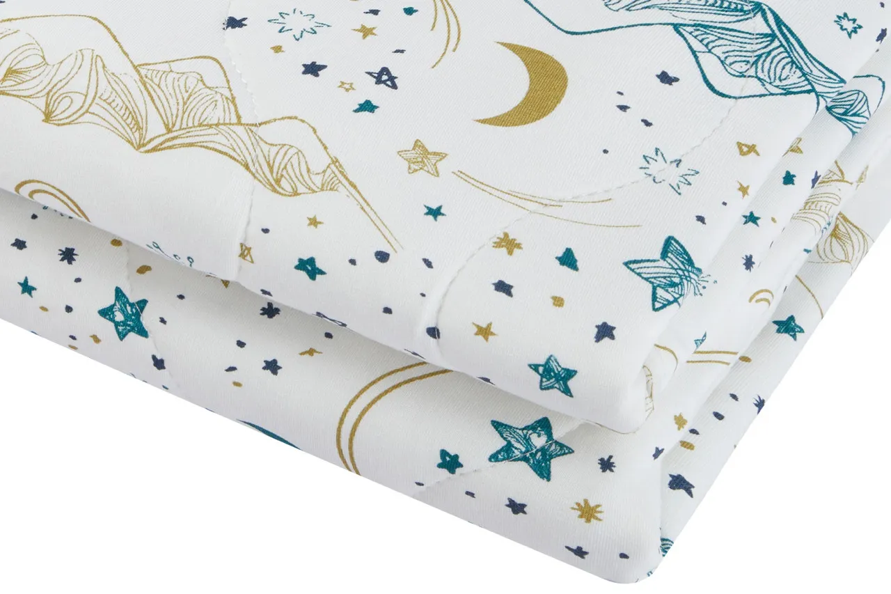 Nest Designs Cozy Blanket Stars White 110X140