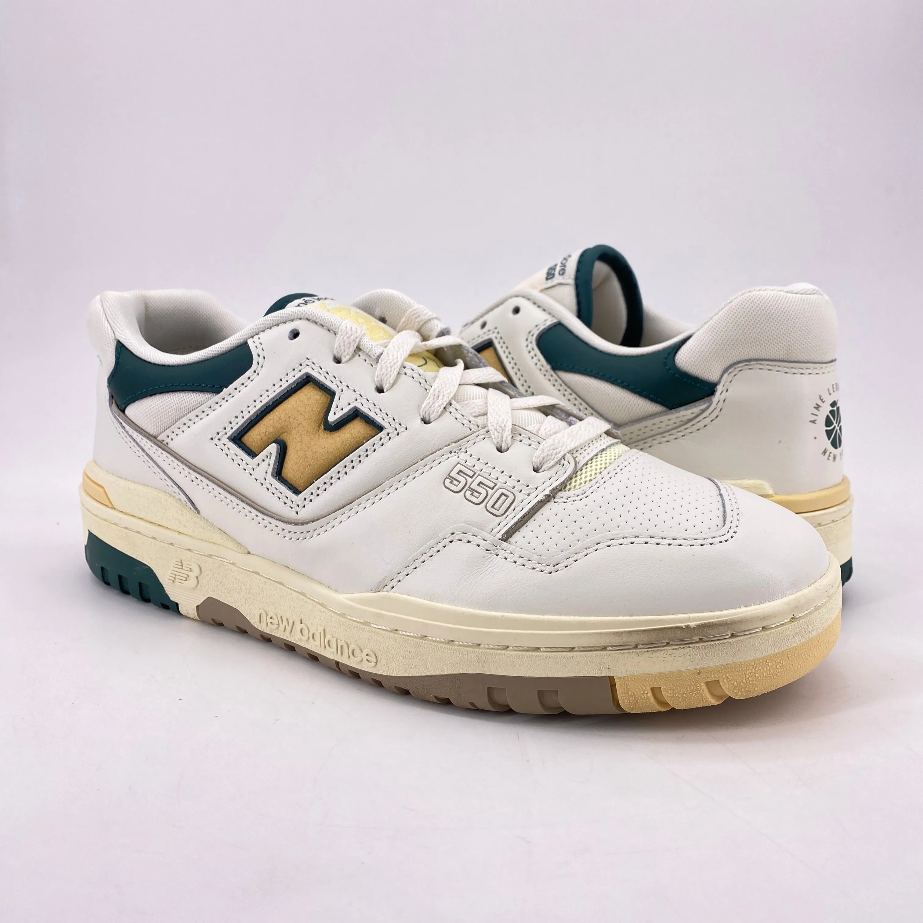 New Balance 550 Ald Natural Green 2021 Used Size 9.5