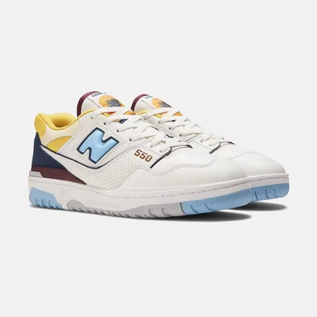 New Balance 550 (Marquette/ Cream/ Sea Salt/ Carolina/ Y...