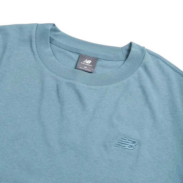 New Balance Athletics Cotton T-Shirt Heron Blue