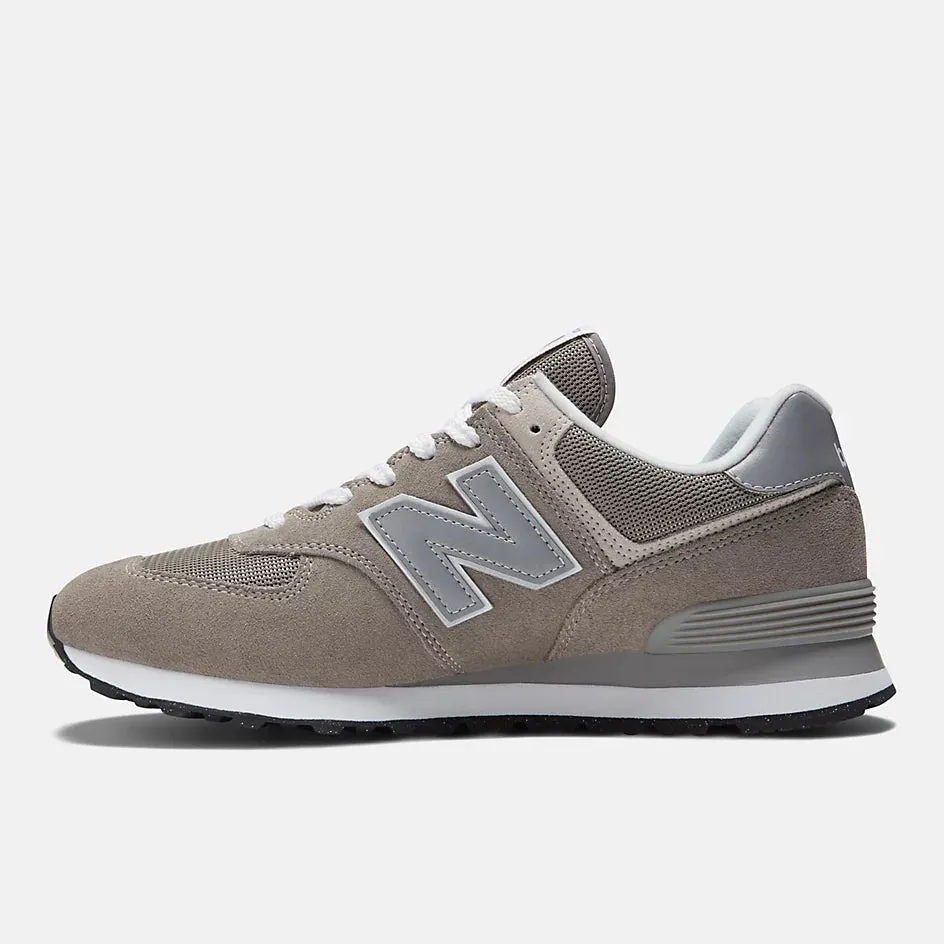 New Balance Men's ML574EVG Grey with White