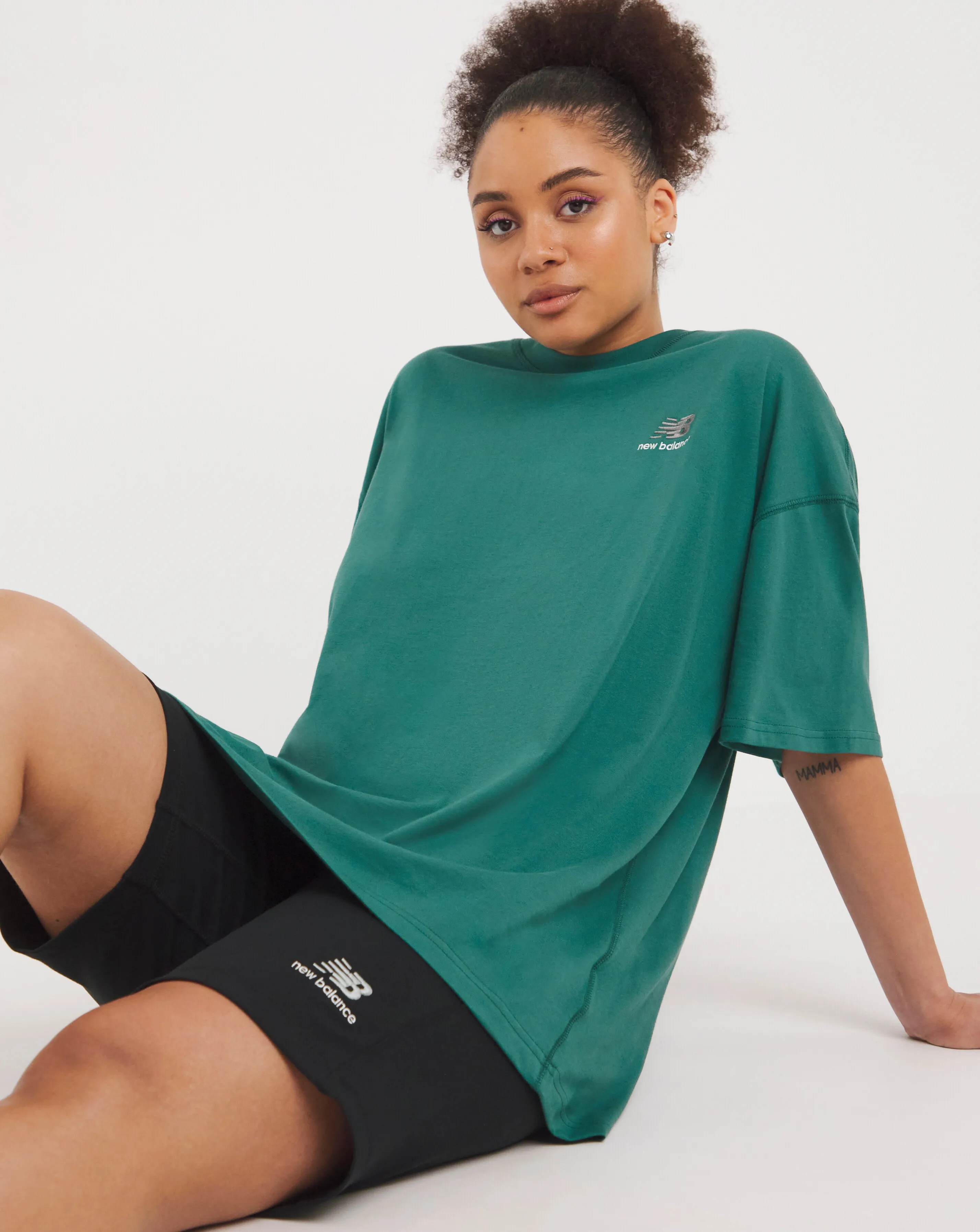 New Balance Uni-ssentials Cotton T-Shirt | Simply Be