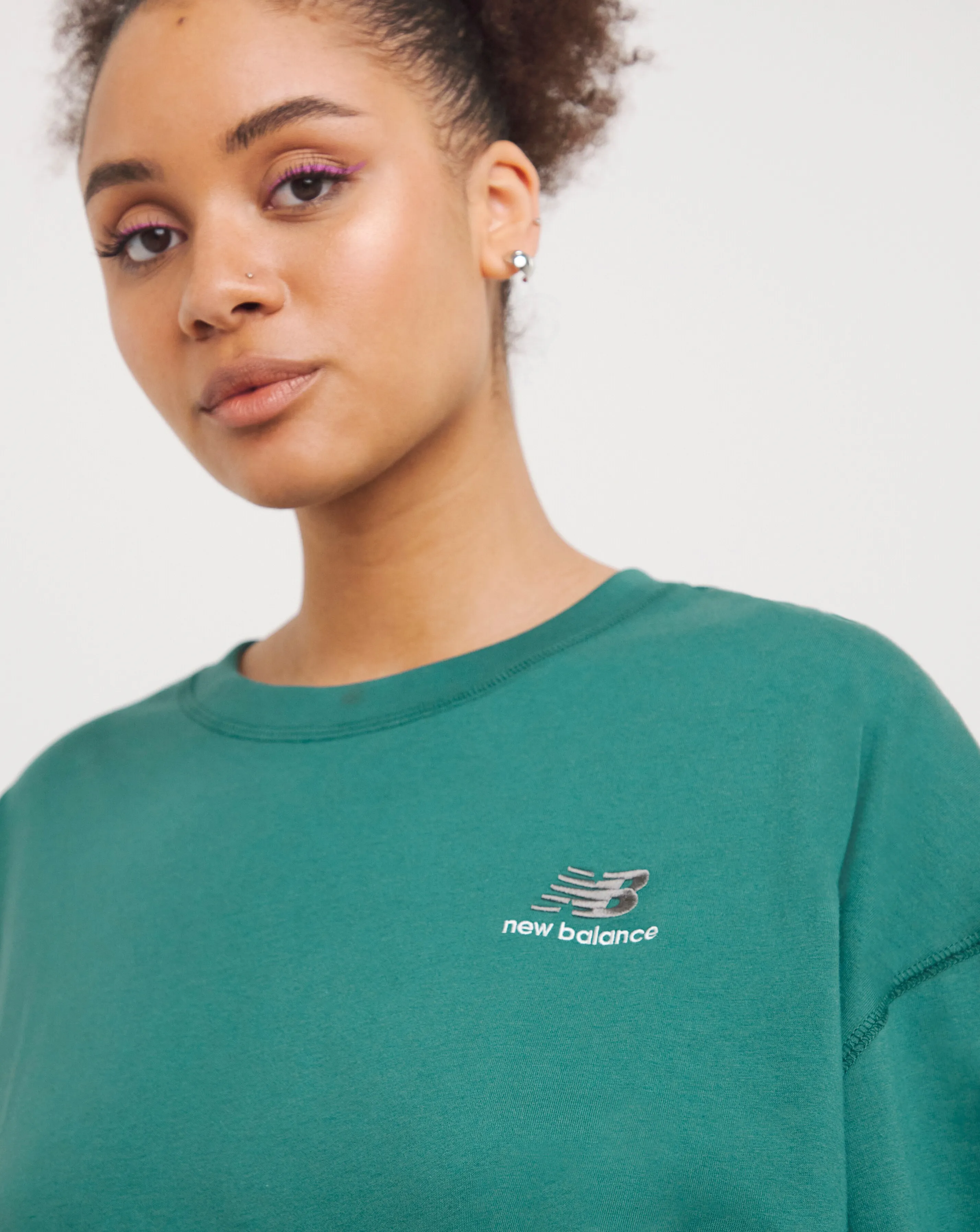 New Balance Uni-ssentials Cotton T-Shirt | Simply Be