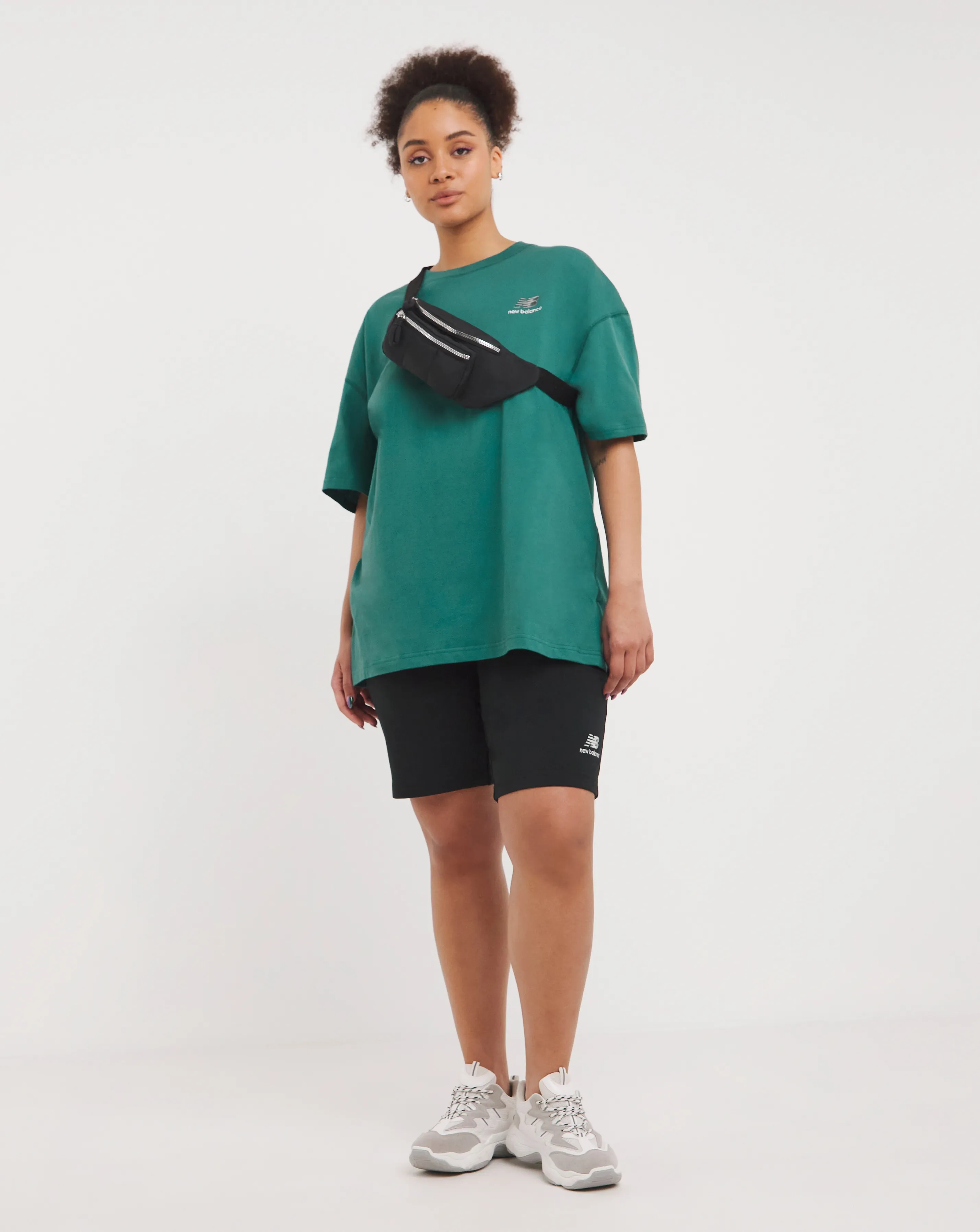 New Balance Uni-ssentials Cotton T-Shirt | Simply Be