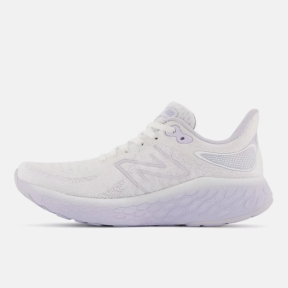 New Balance Women's Fresh Foam X W1080W12 White Libra Violet