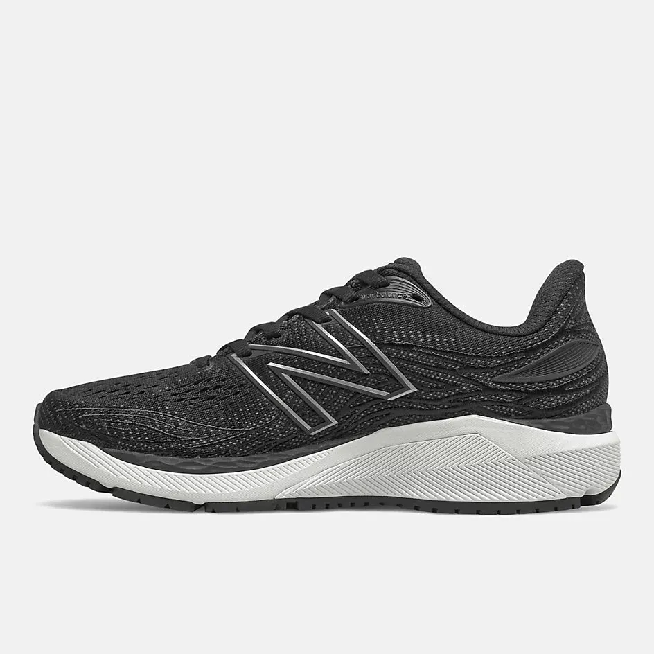 New Balance Women's W860M12 Black White