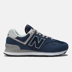 New Balance Women's WL574EVN Navy with White