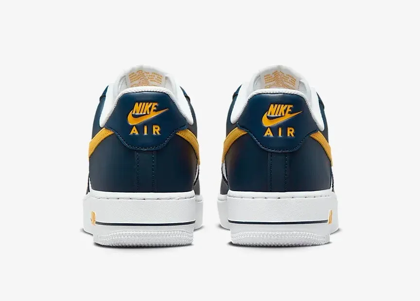 Nike Air Force 1 07 Dark Obsidian University Gold White FJ4209-400