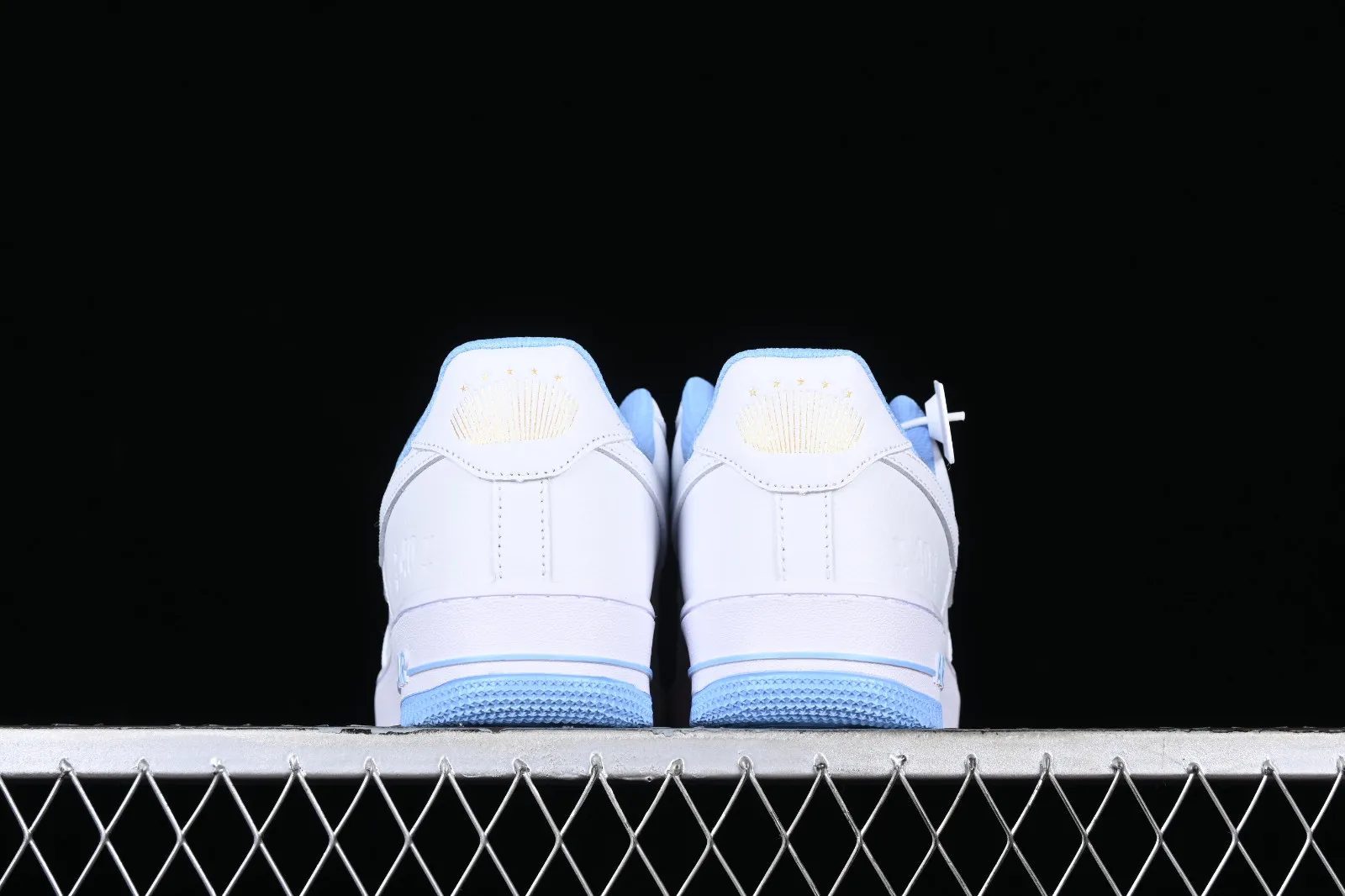 Nike Air Force 1 07 Low Light Blue White Gold DD1225-003