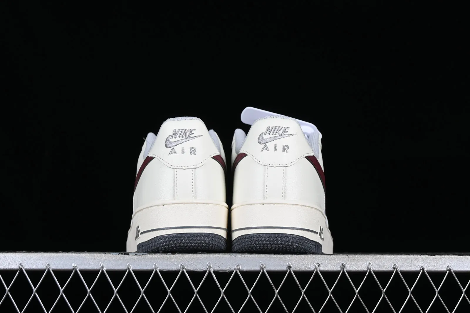 Nike Air Force 1 07 Low Rice White Dark Red Grey HH2322-022