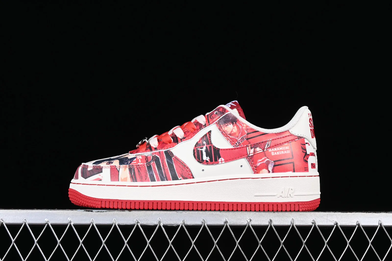 Nike Air Force 1 07 Low Slum Dunk Red Rice White SD1990-111