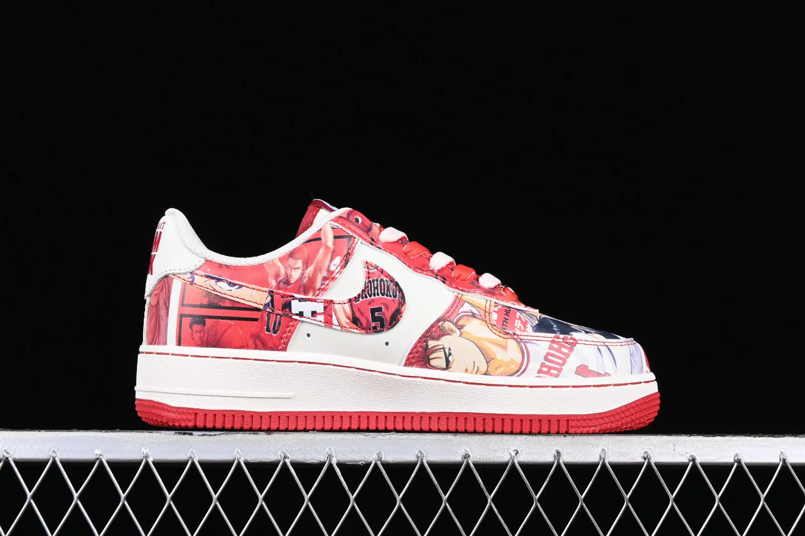 Nike Air Force 1 07 Low Slum Dunk Red Rice White SD1990-111