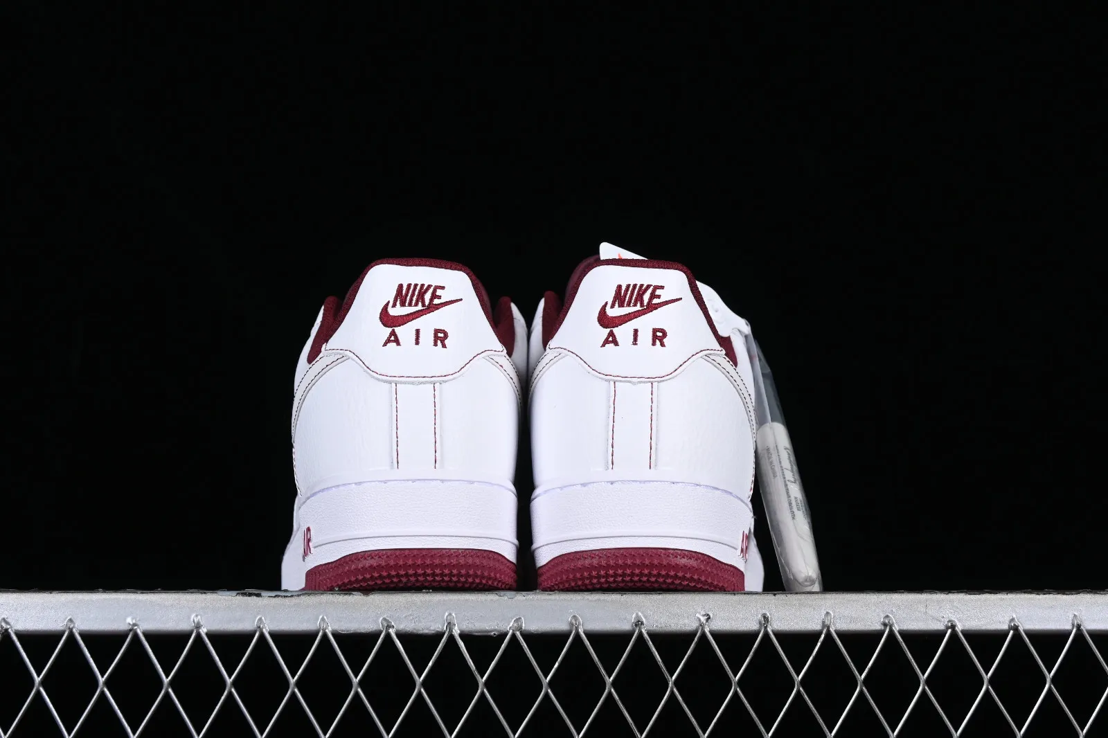 Nike Air Force 1 07 Low White Dark Red MM3603-027