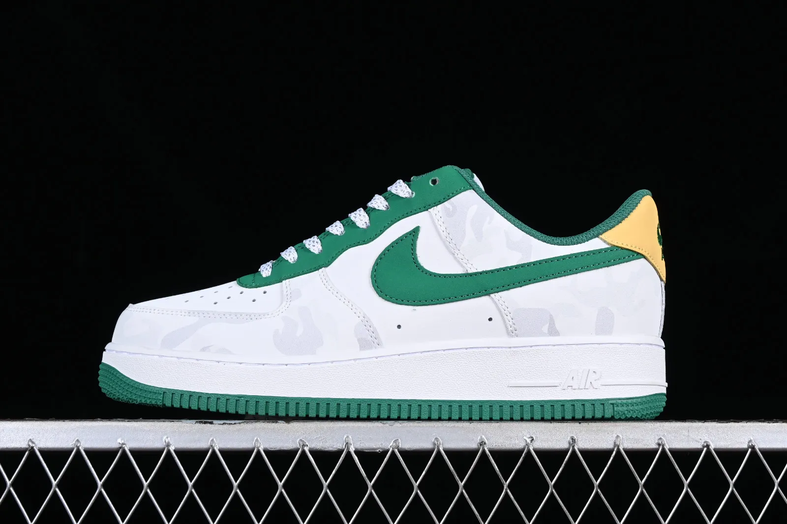 Nike Air Force 1 07 Low White Green Yellow DV1588-001