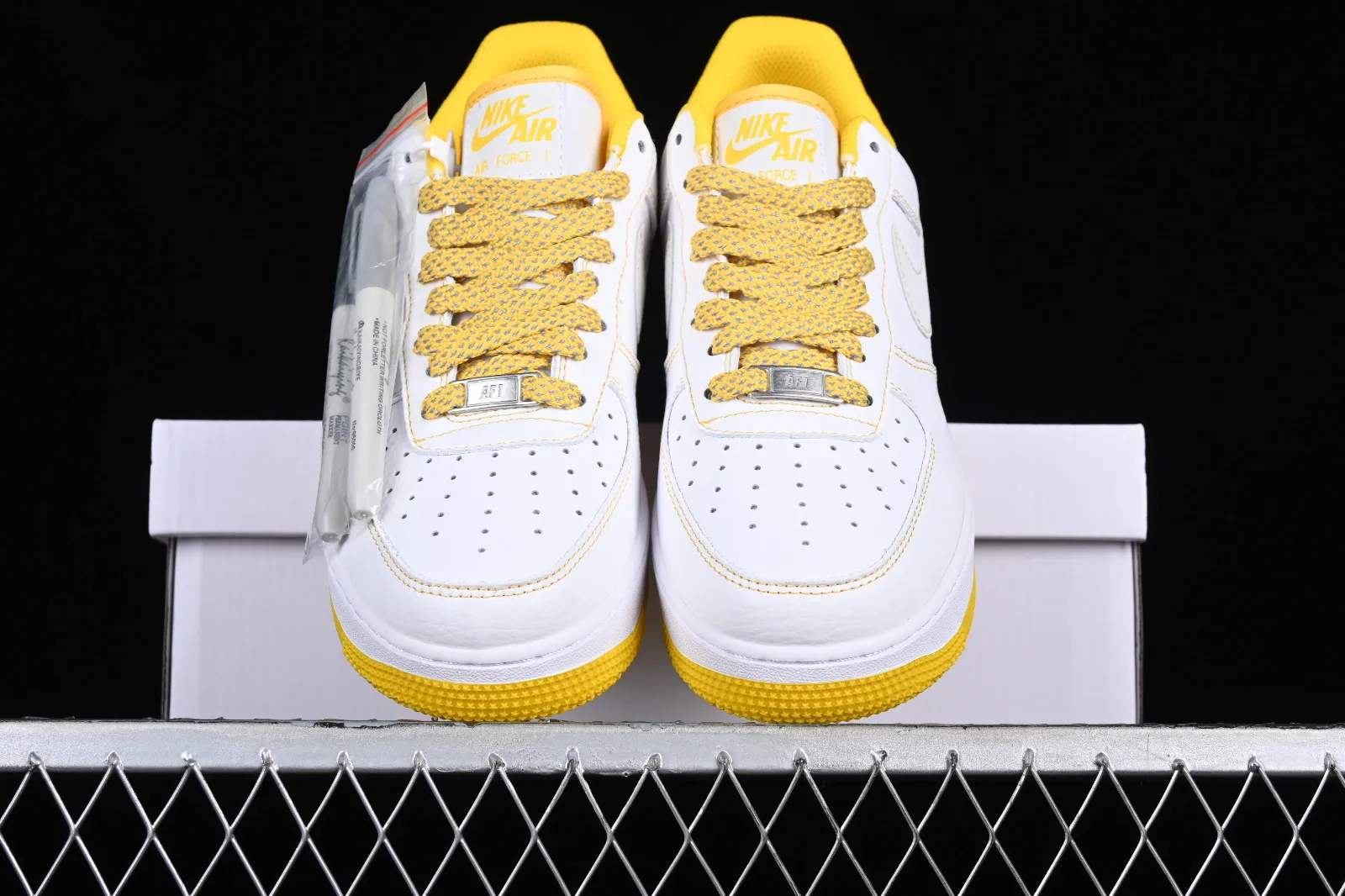 Nike Air Force 1 07 Low White Yellow MM3603-026