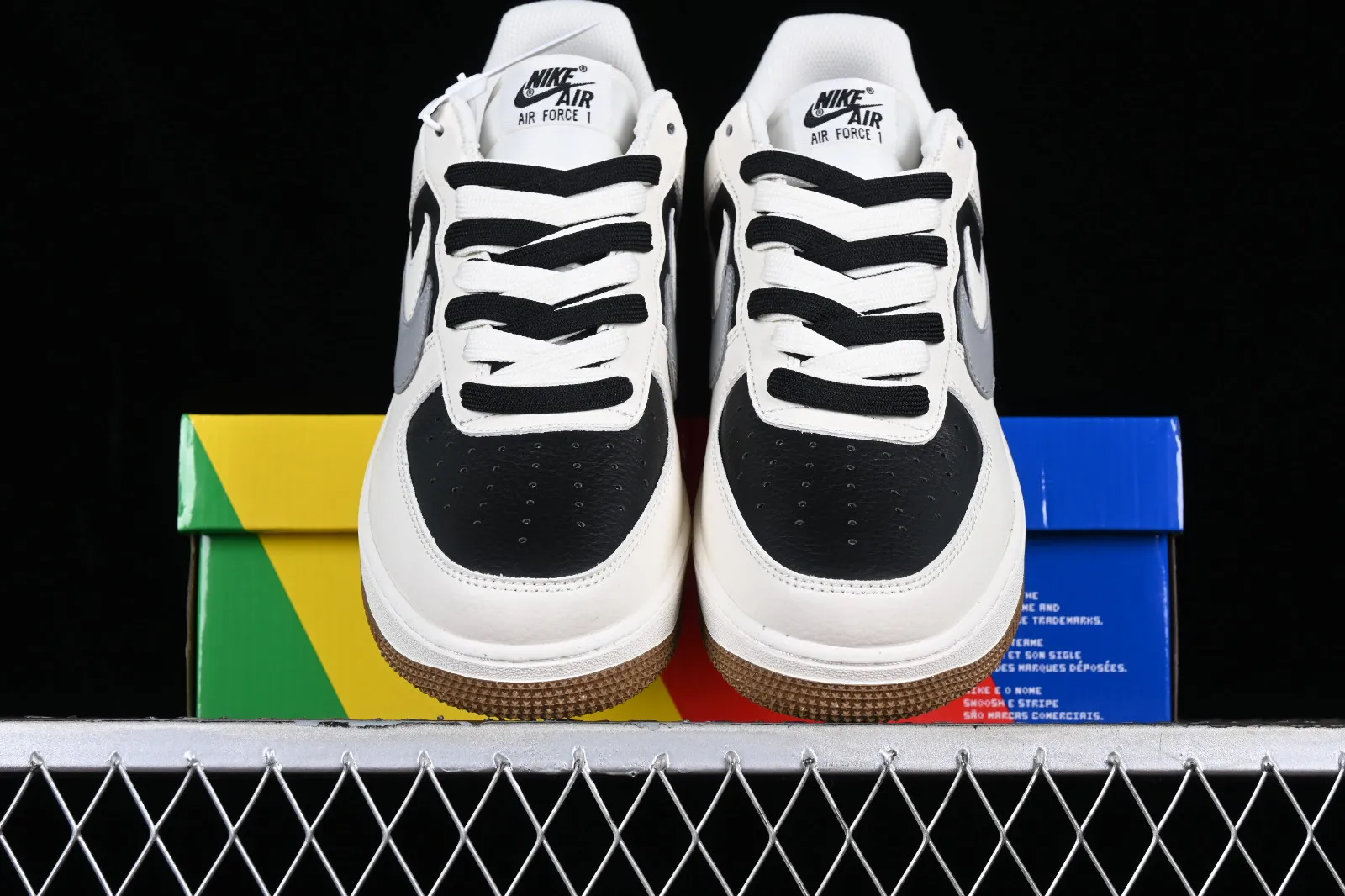 Nike Air Force 1 07 Rice White Grey Black Grey CC2569-077