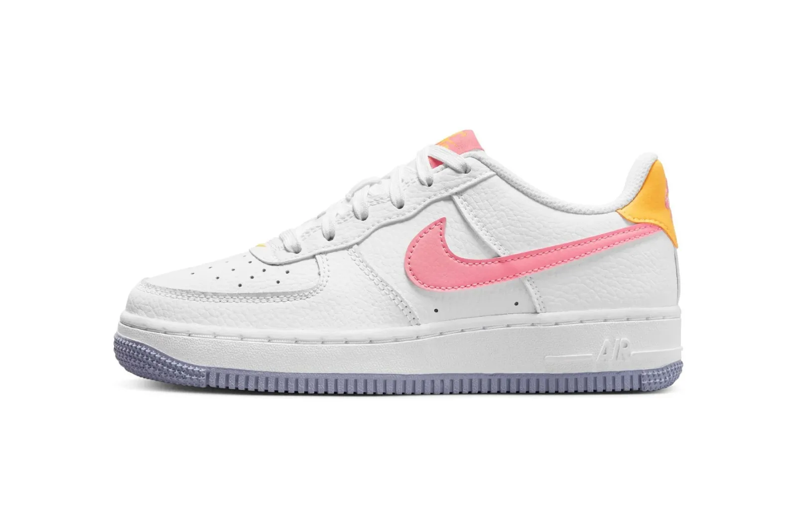 Nike Air Force 1 Low GS Coral Chalk Laser Orange White DV7762-100