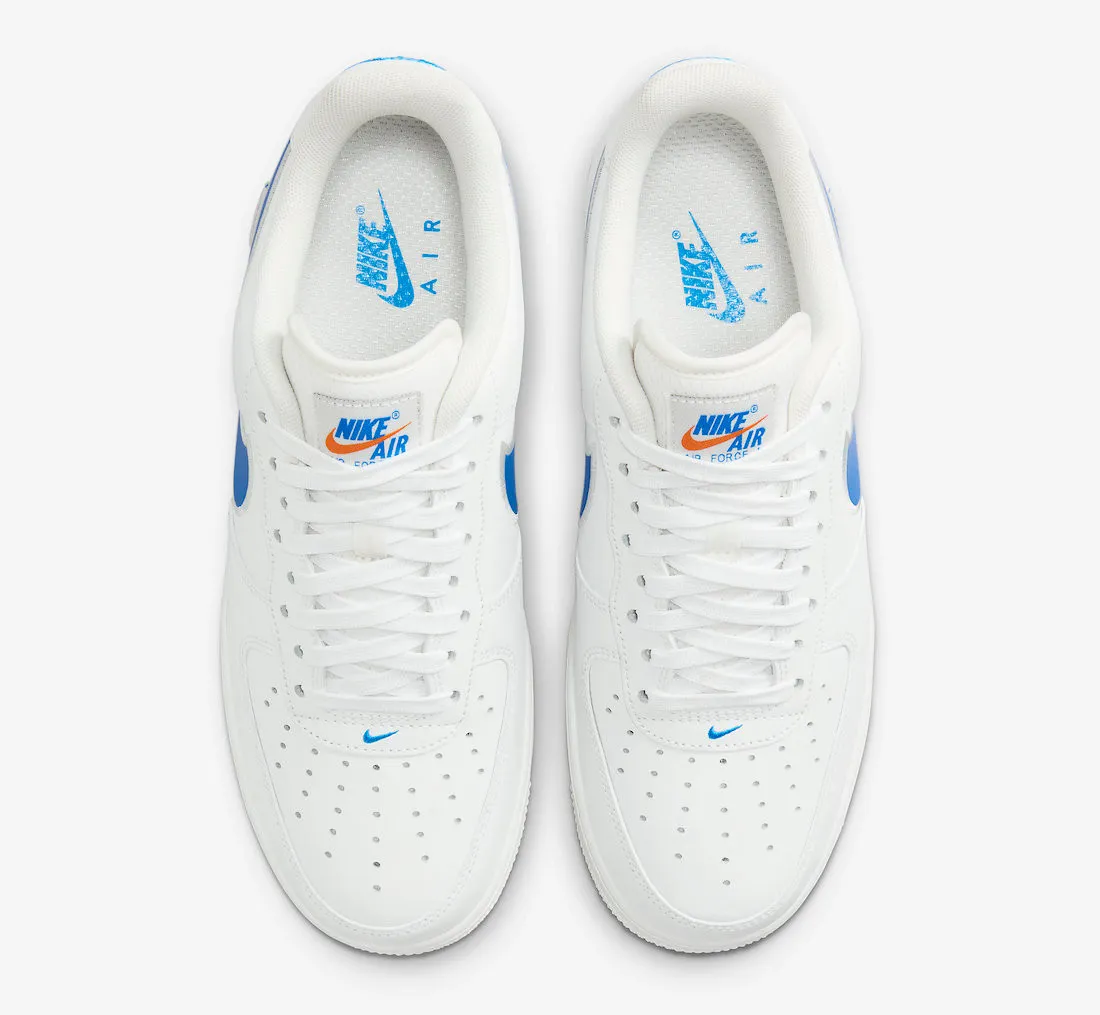 Nike Air Force 1 Low Oversized Swoosh White Blue FN7804-100