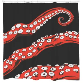 Octohug Shower Curtain