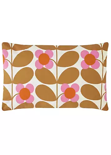 Orla Kiely Stem Bloom 100% Cotton Percale 200 Thread Count Duvet Cover Set | Kaleidoscope