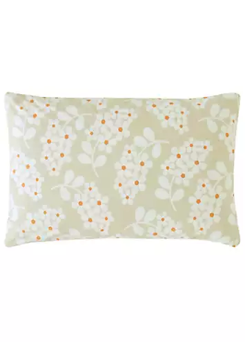 Orla Kiely Wisteria 100% Cotton Percale 200 Thread Count Duvet Cover Set | Kaleidoscope