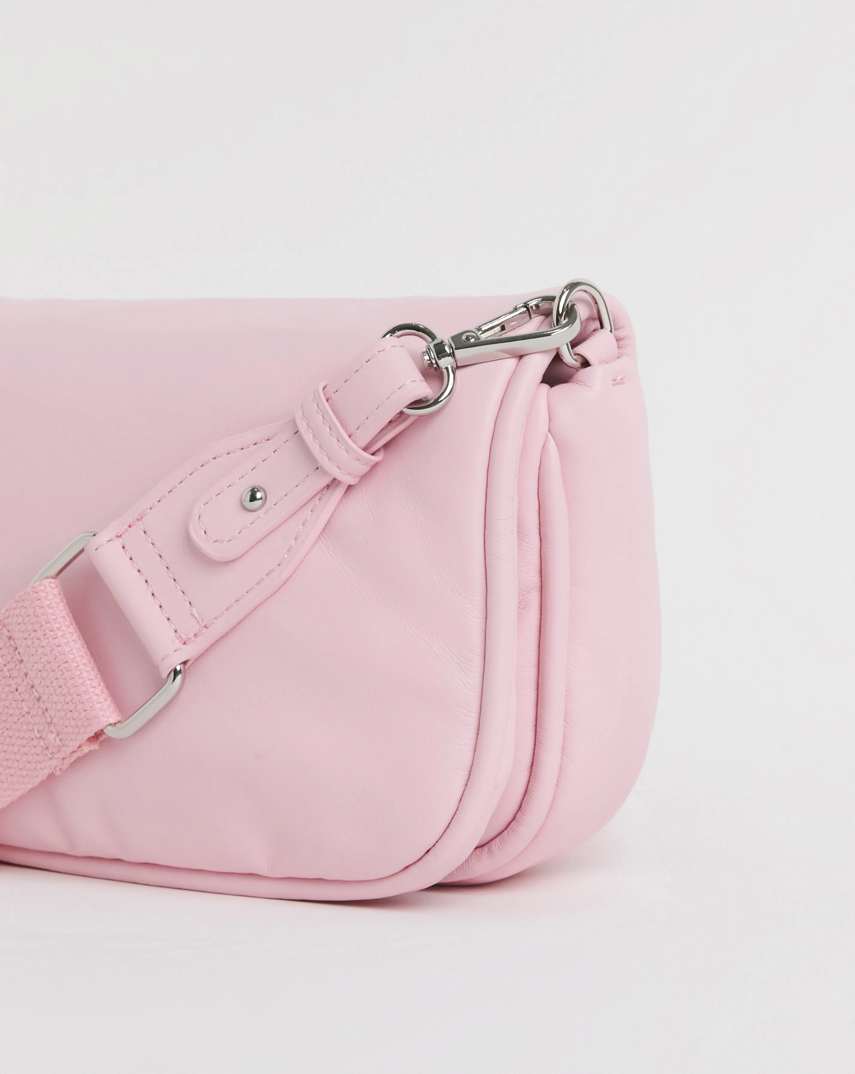 Pink Soft Volume Camera Bag