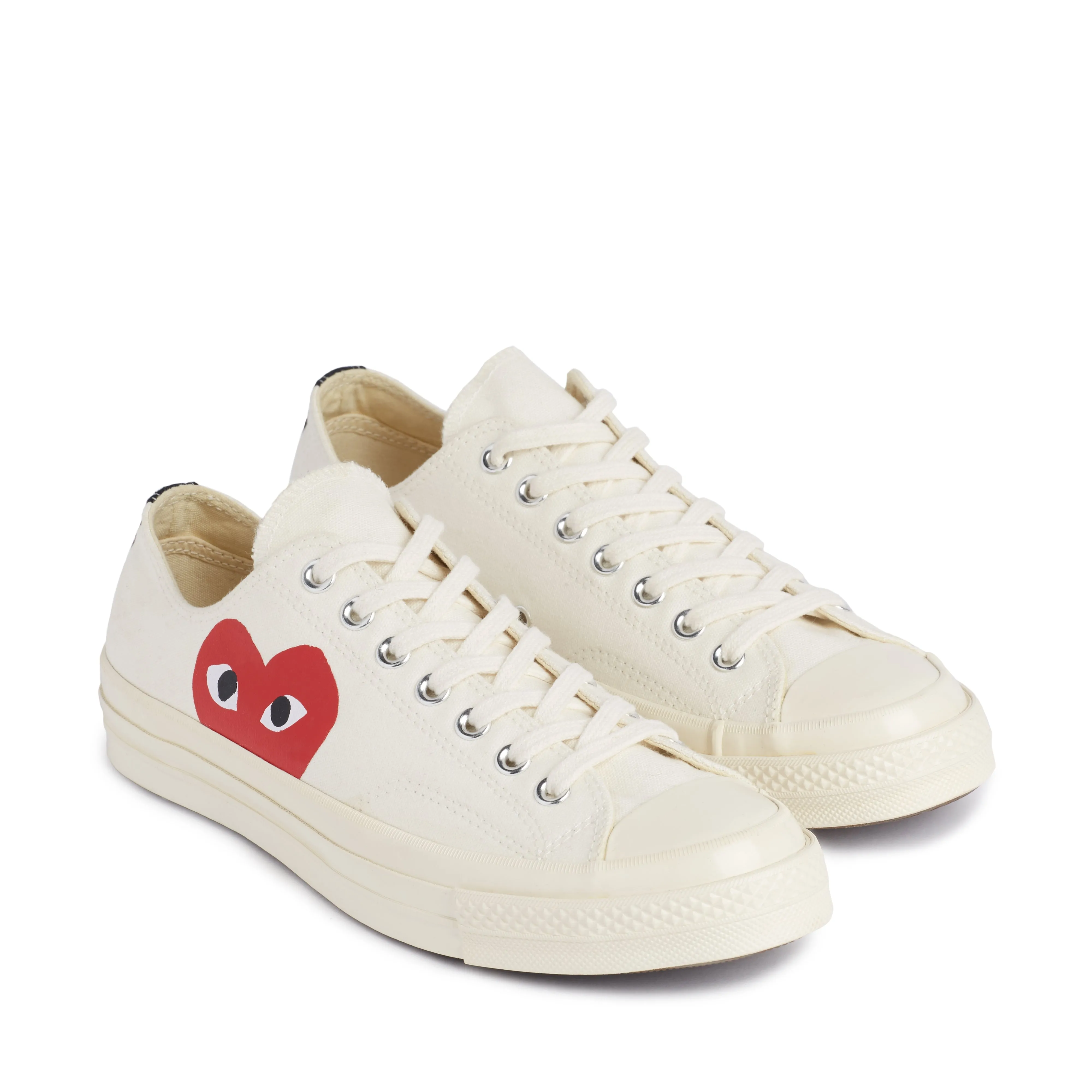 Play Converse  Red Heart Chuck Taylor All Star '70 Low White 