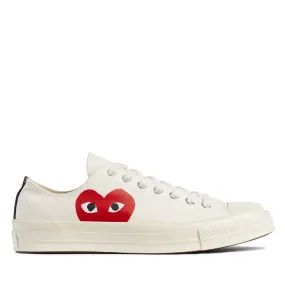 Play Converse  Red Heart Chuck Taylor All Star '70 Low White 