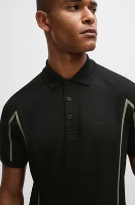 Polo shirt with logo detail