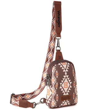 Product Name:  Wrangler Women's Southwestern Print Sling Crossbody Bag