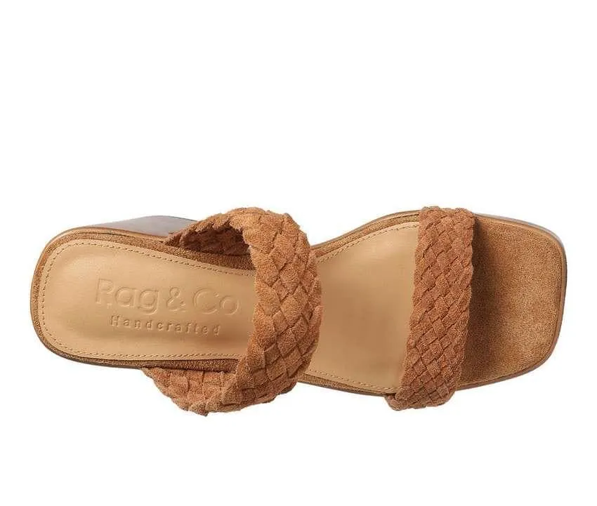 Rag & Company Misaki Braided Detail Chunky Sandals