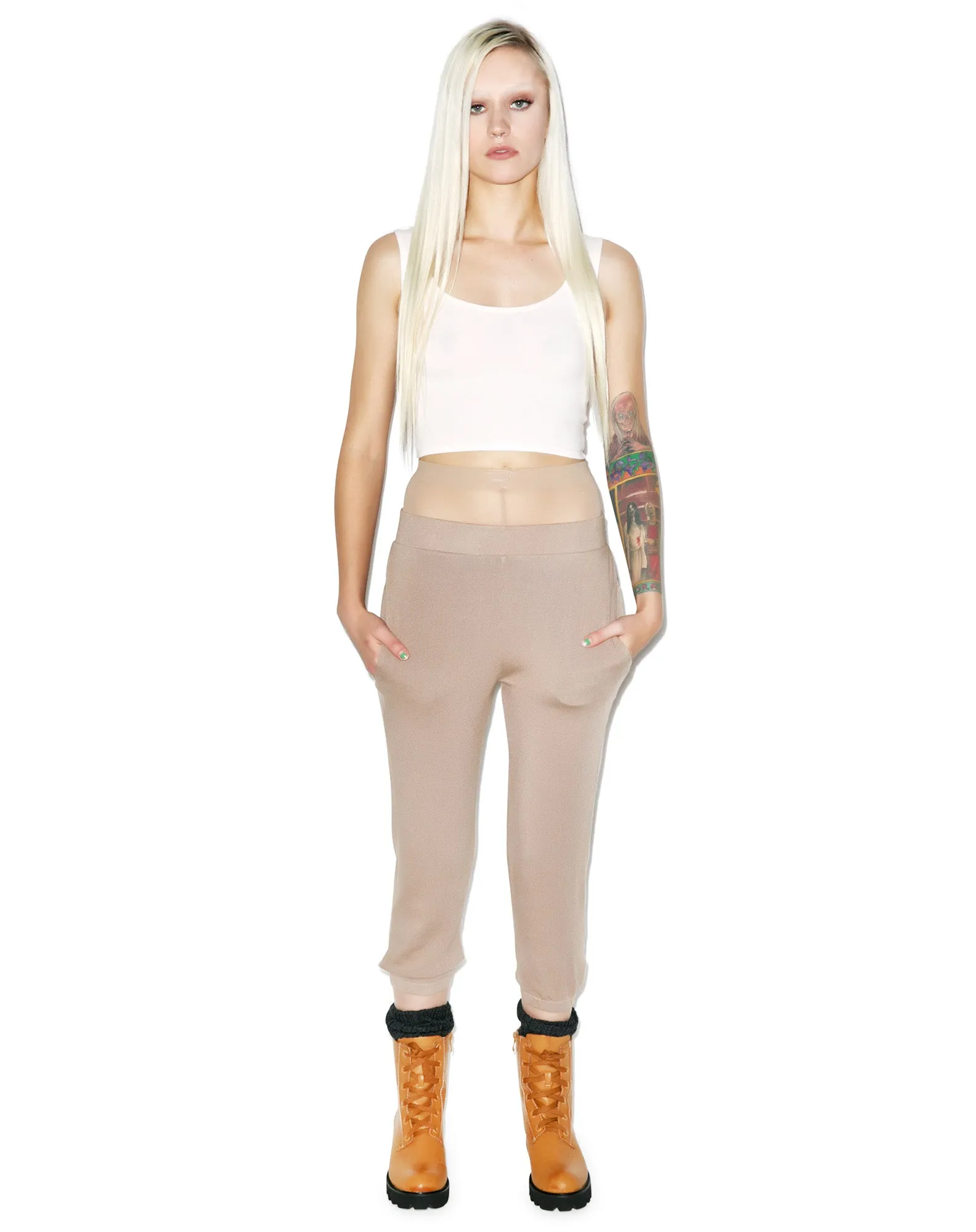 Reeves Fitted Crop Tank-