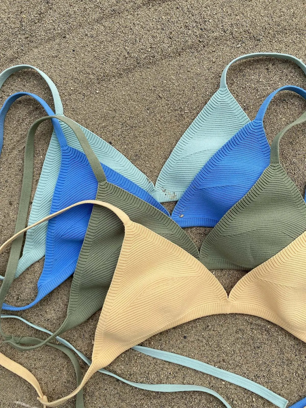 Rhea Adjustable Bikini Top - Butter