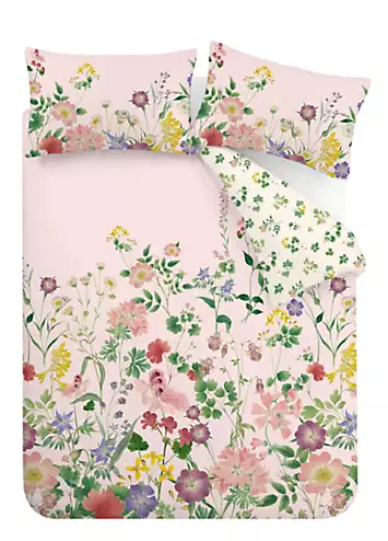 RHS Cottage Meadow 100% Cotton 200 Thread Count Duvet Cover Set | Kaleidoscope