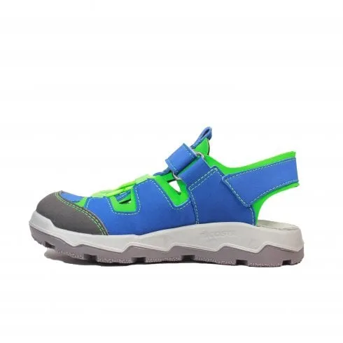 Ricosta Arizona | Azur/Neongrun | Boys Closed Toe Sandals