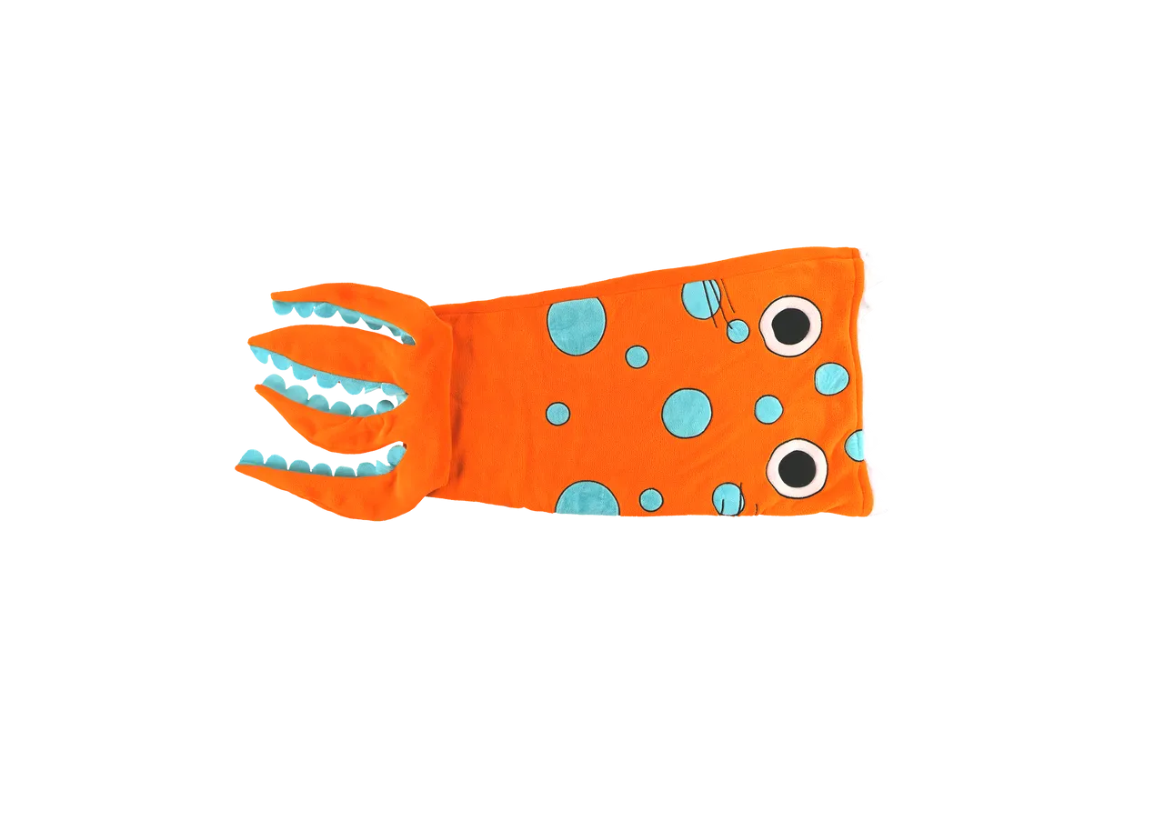 Sea Monster Kid's Tail Blanket