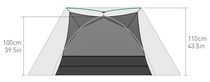 Sea To Summit Telos TR2 PLUS Tent - Green