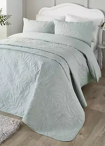 Serene Green Luana Duvet Cover Set | Kaleidoscope