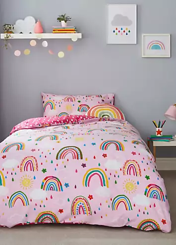 Silentnight Healthy Growth Rainbow Duvet Cover Set | Kaleidoscope