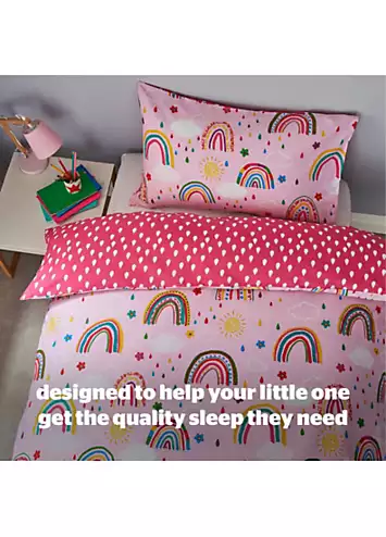 Silentnight Healthy Growth Rainbow Duvet Cover Set | Kaleidoscope