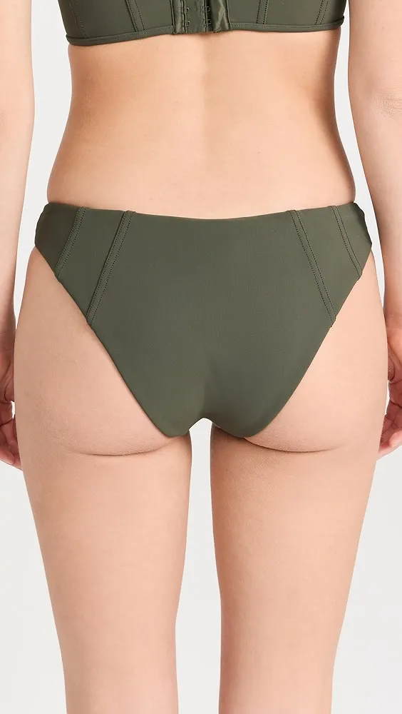 SIMKHAI   Zora Seamed Bikini Bottoms 