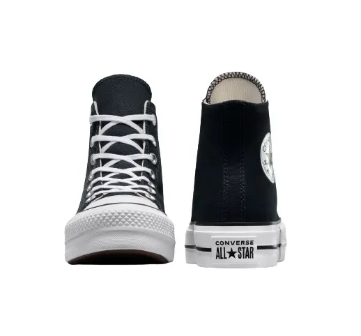 SNEAKERS CONVERSE DONNA CHUCK TAYLOR PLATFORM BASIC NERO 560845C