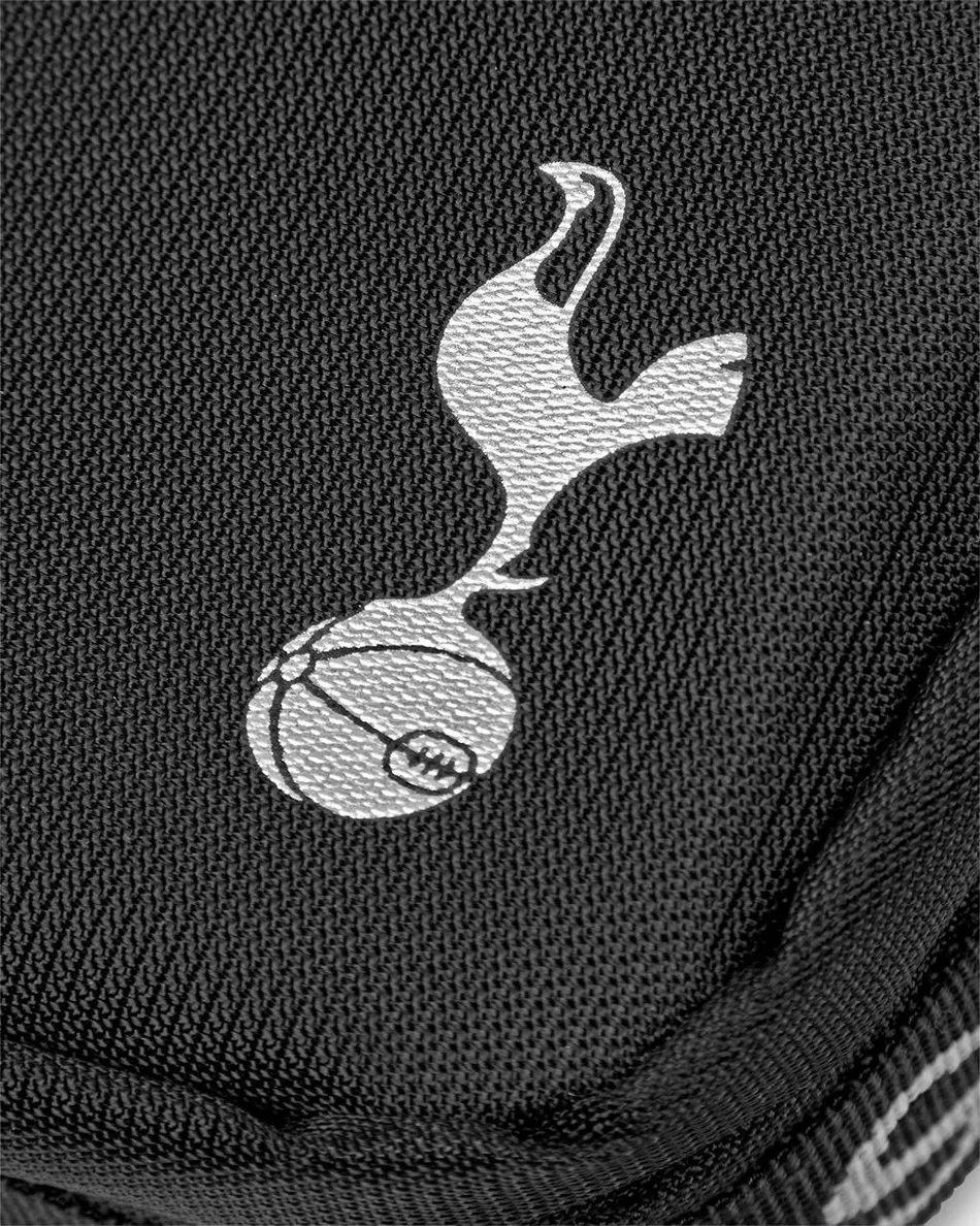 Spurs Recycled Fabric Black Shoulder Bag