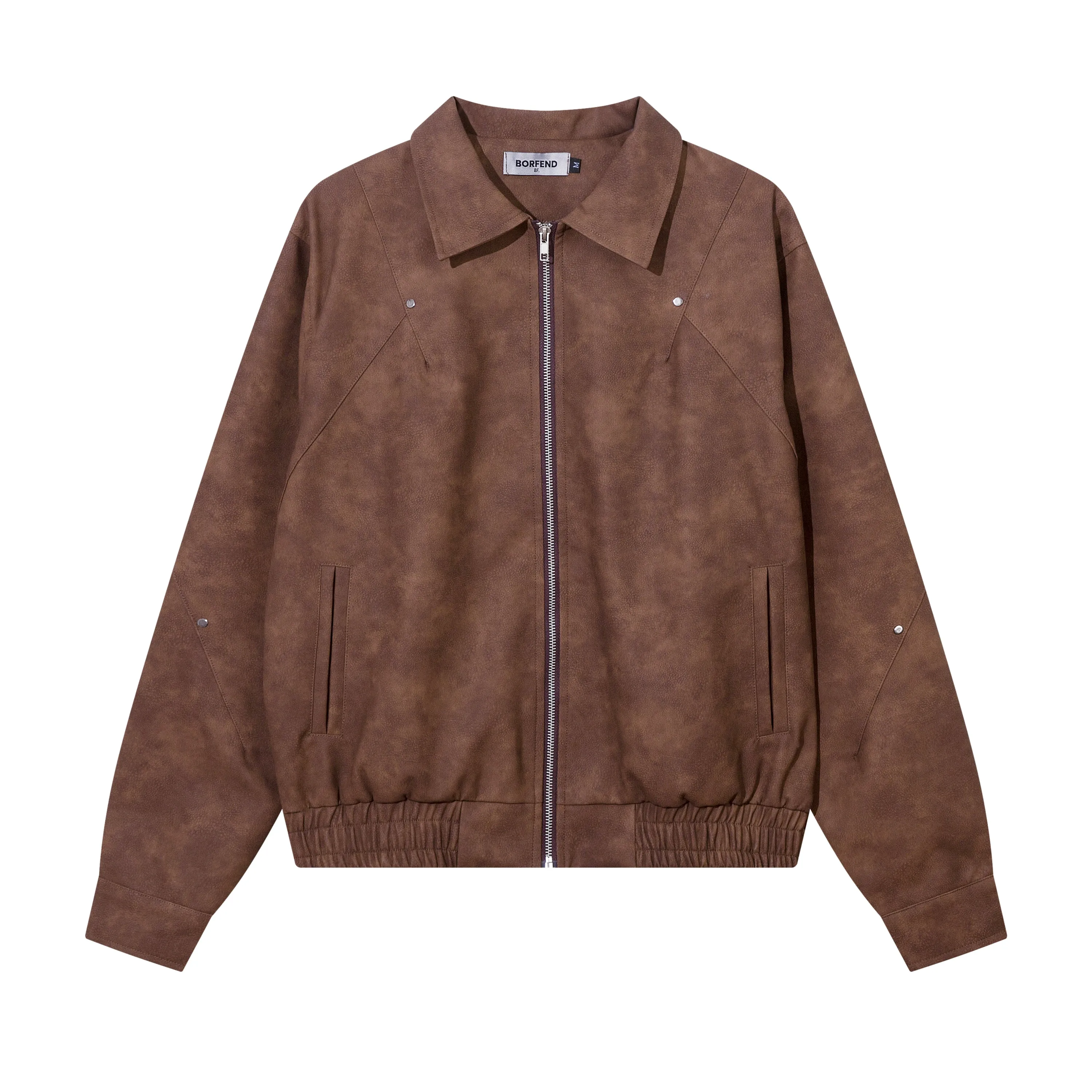 Suede Impact | Distressed Oversized Suede Jacket