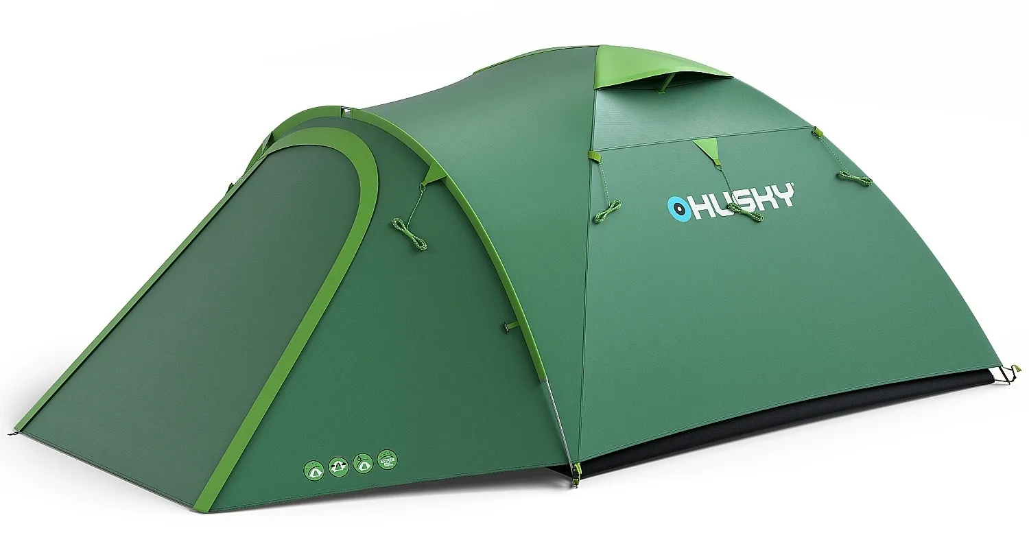 tent Husky Bizon 4 Plus - Green