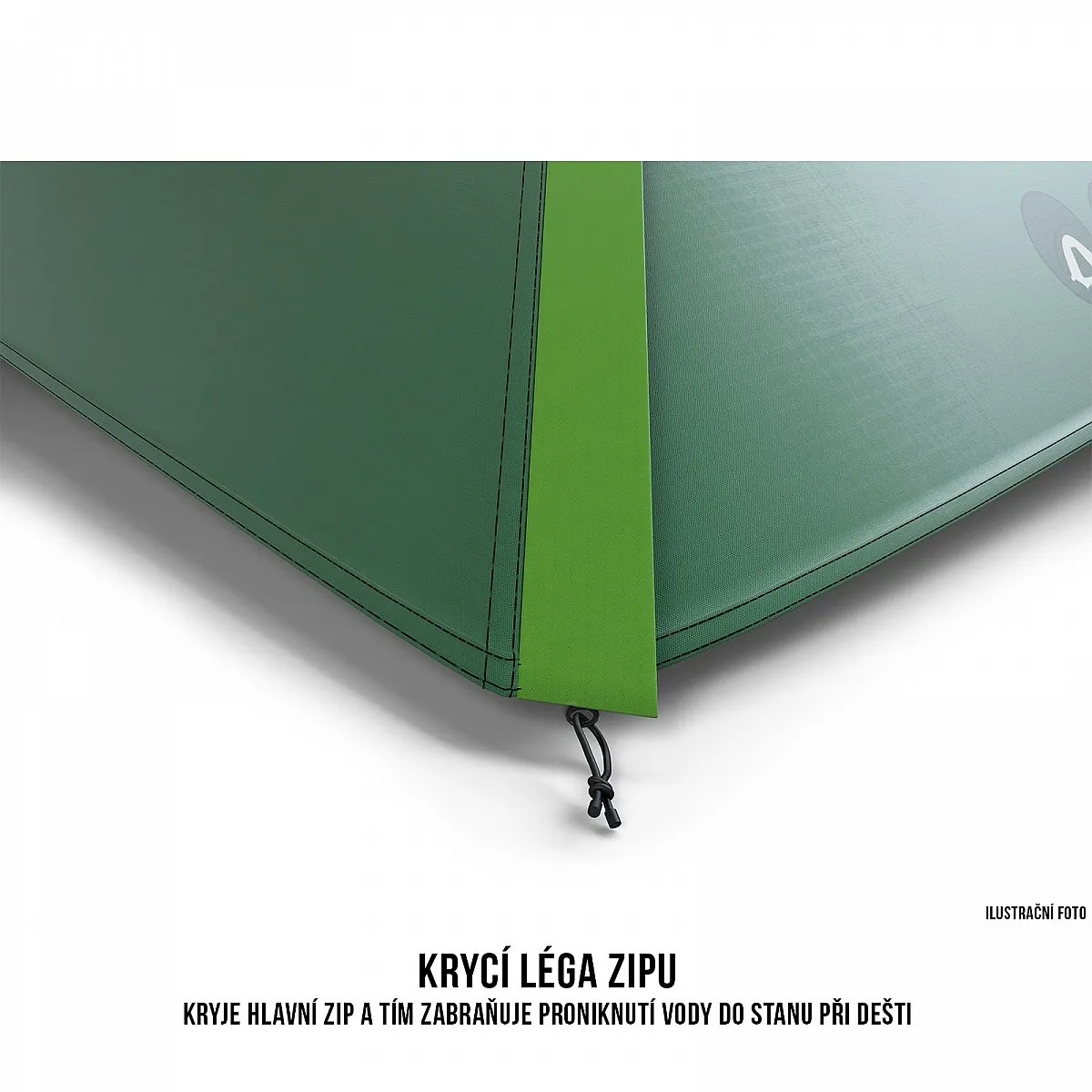 tent Husky Bizon 4 Plus - Green