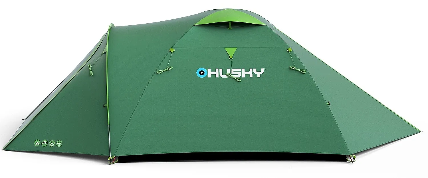 tent Husky Bizon 4 Plus - Green