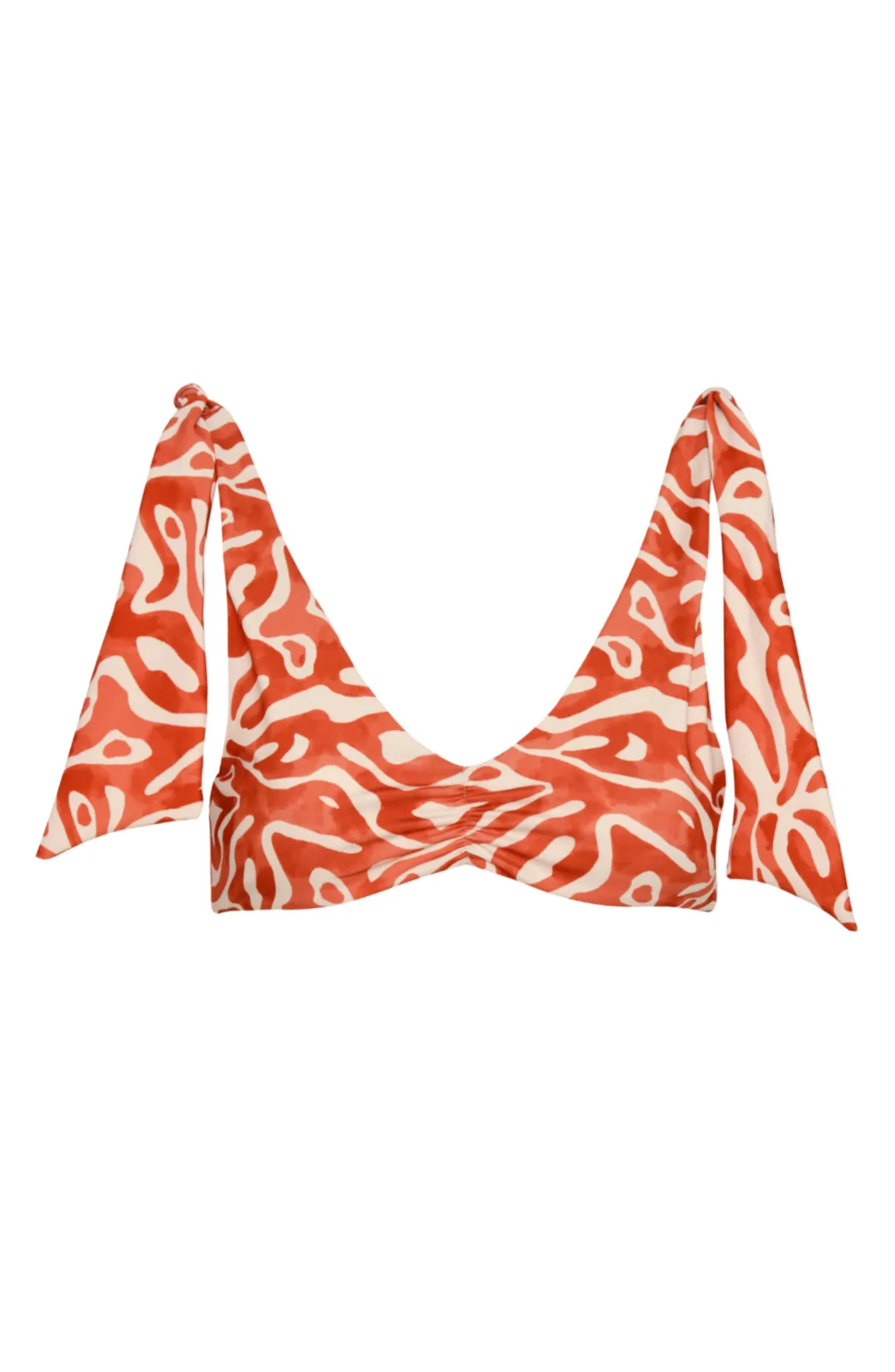 Top De Bikini Juana Coral Domus