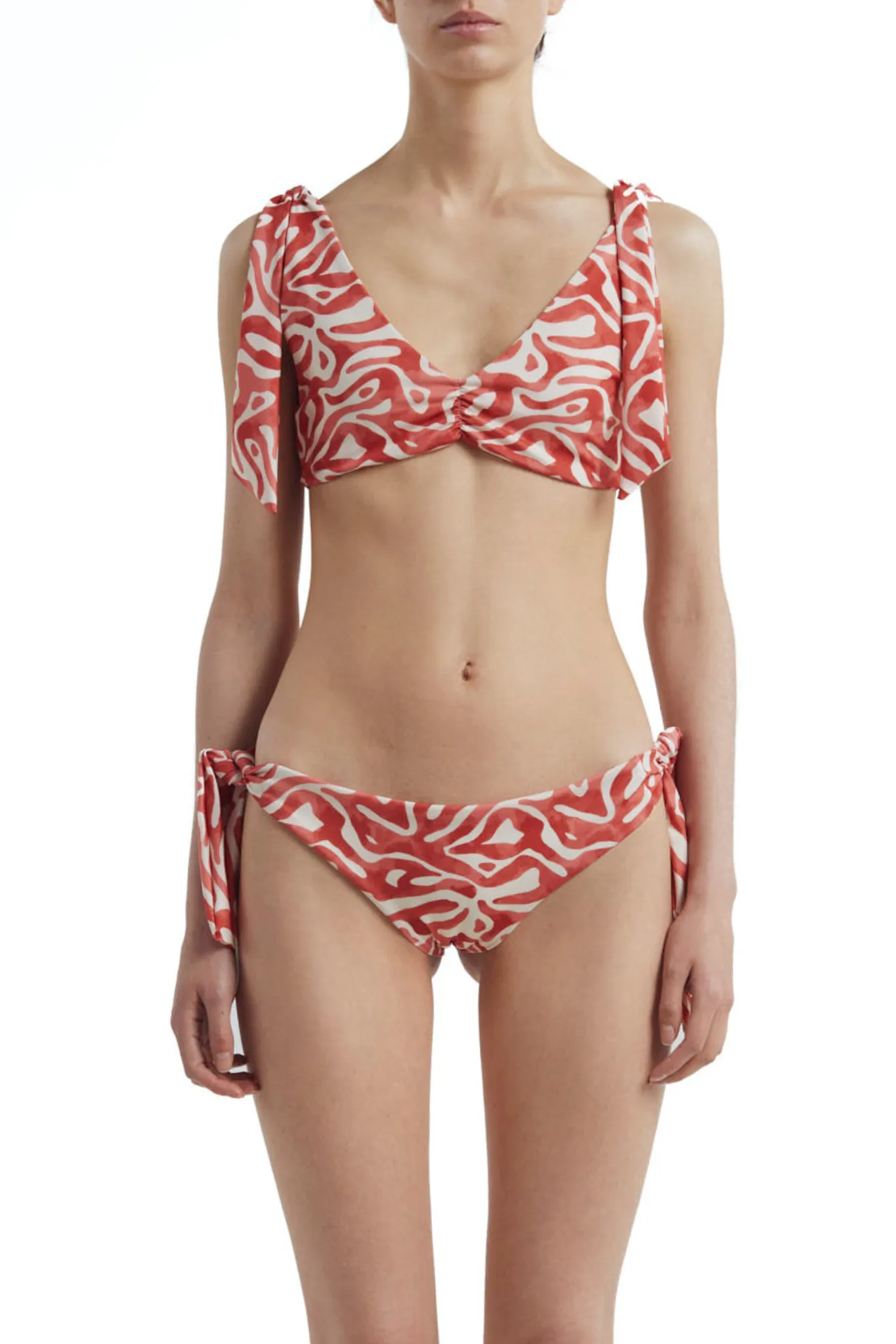 Top De Bikini Juana Coral Domus