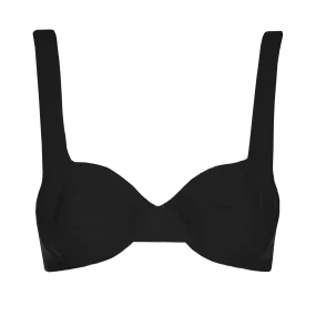 Top De Bikini Pula Black